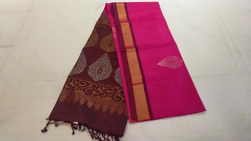 SOFT SILK SAREE WITH BLOUSE